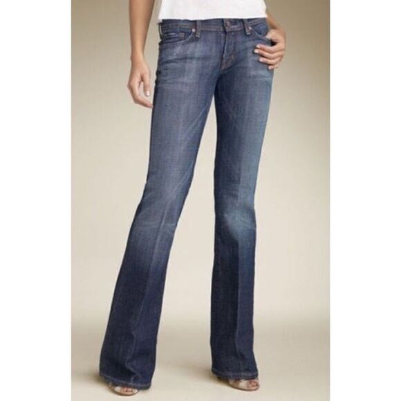 Citizens Of Humanity Ingrid Stretch Low Rise Flare Denim Jeans - Women’s 26 - Picture 1 of 10